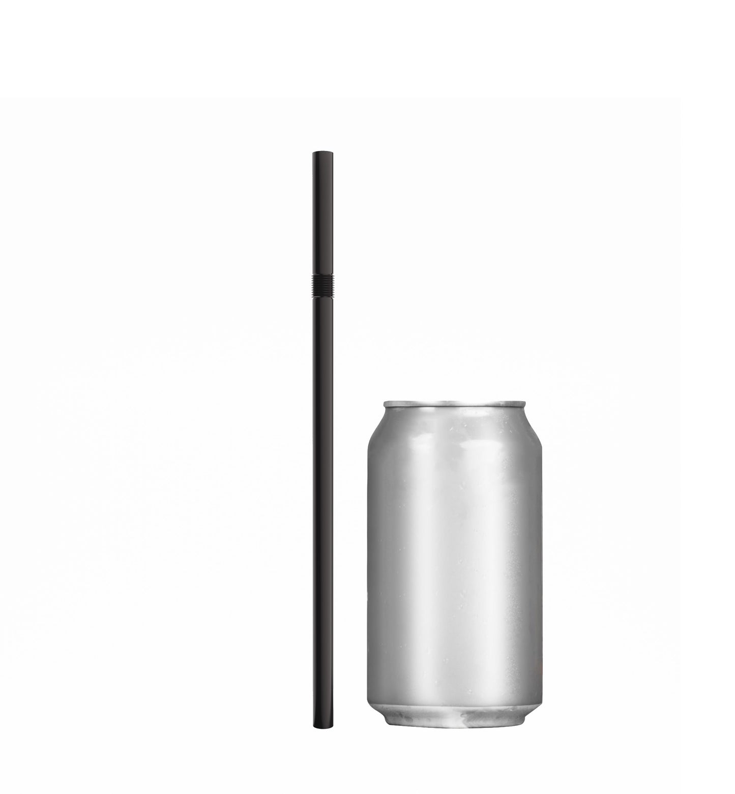 7.75" by 0.23" Solid Color Plastic Flexible Straws (10,000 Straws (40 inner bags of 250))