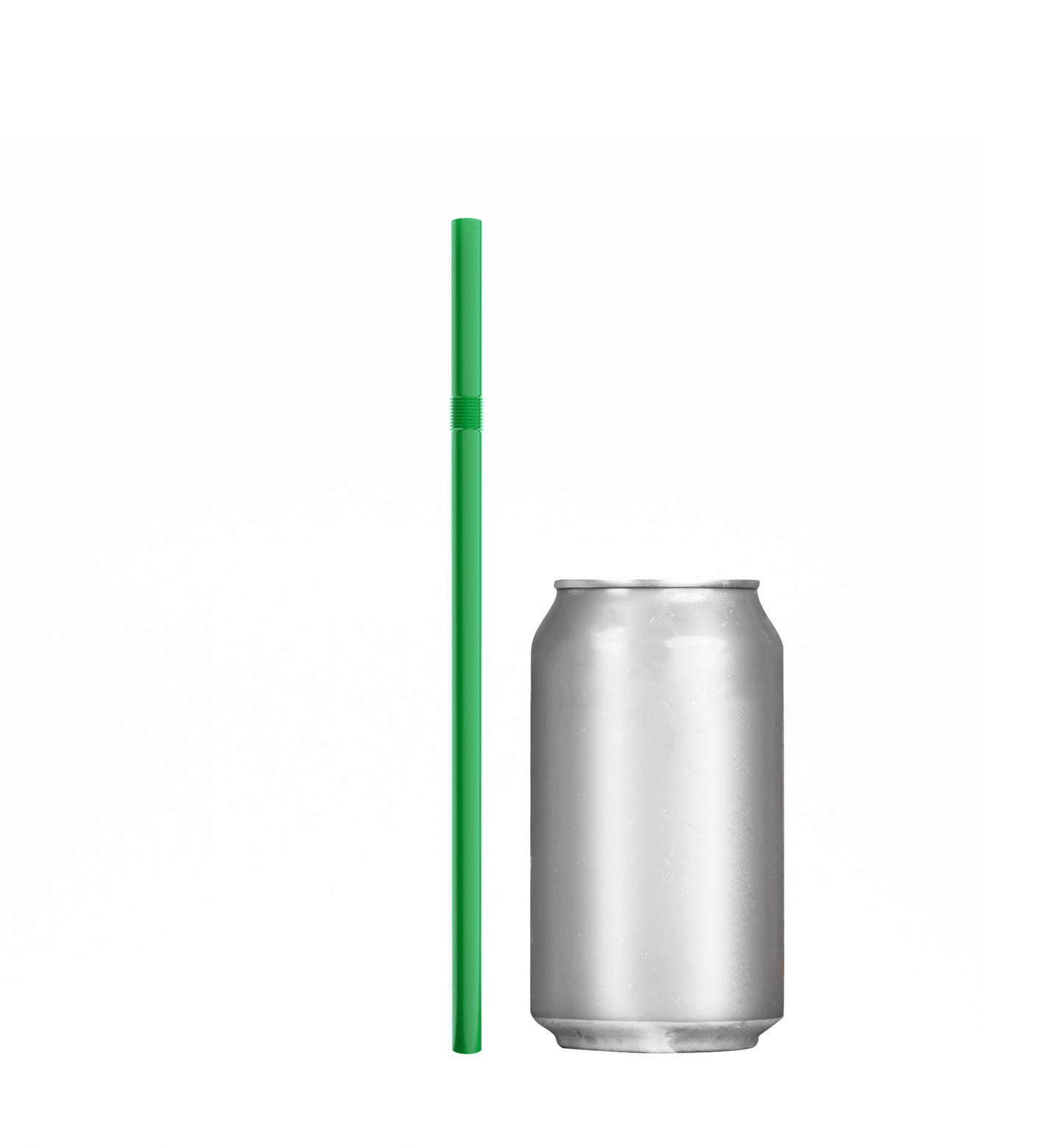 7.75" by 0.23" Solid Color Plastic Flexible Straws (10,000 Straws (40 inner bags of 250))