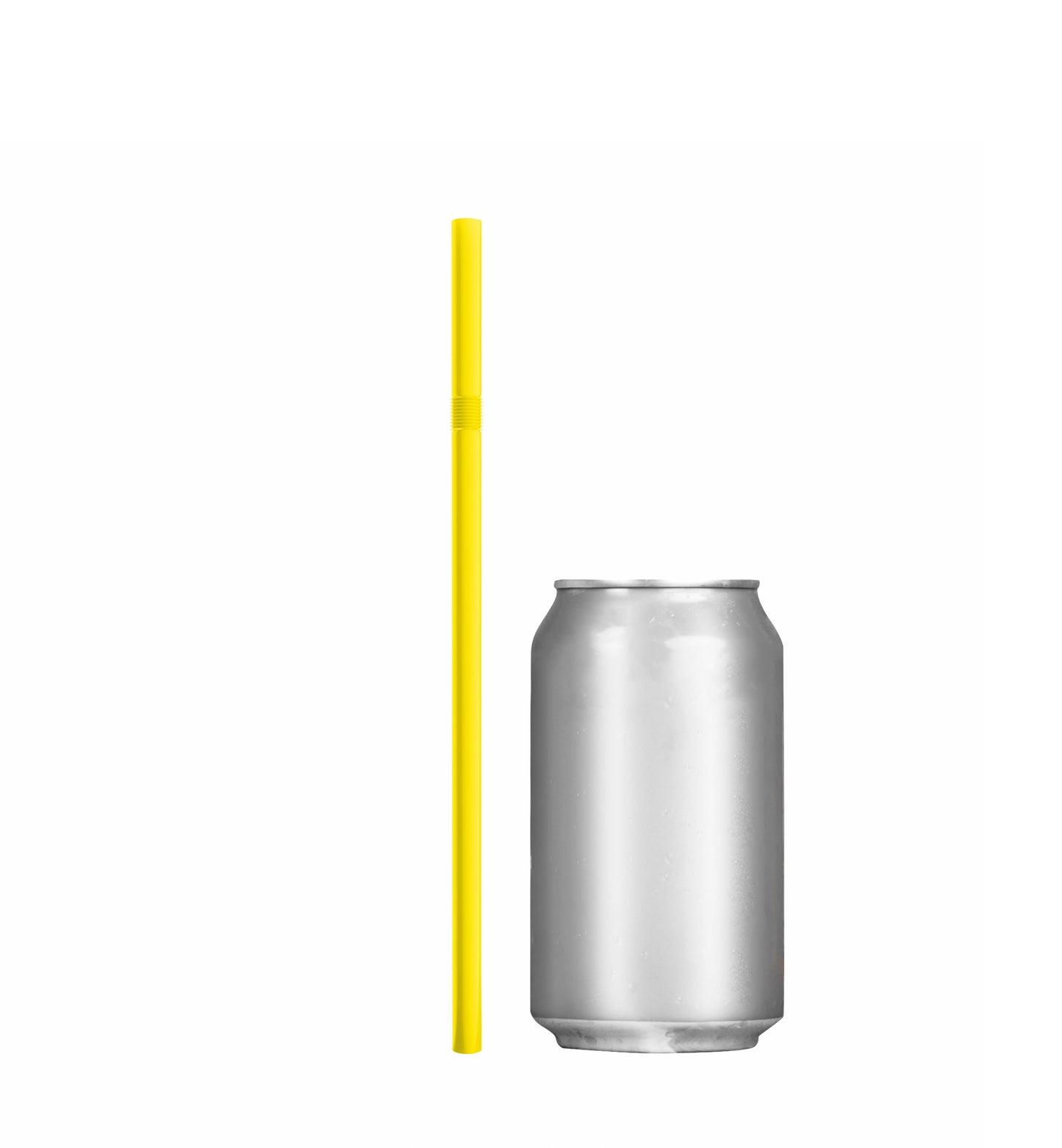 7.75" by 0.23" Solid Color Plastic Flexible Straws (10,000 Straws (40 inner bags of 250))