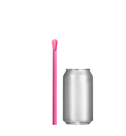 Spoon Scoop Snow Cone Straws - Why Settle When You Can Supersize!