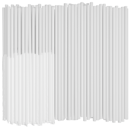 Paper Wrapped To-Go 10-inch paper-wrapped to-go straws for hygienic beverage service in restaurants and fast food.