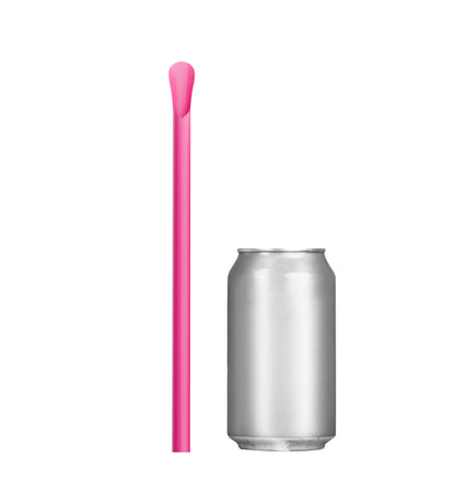 Spoon Scoop Snow Cone Straws - Why Settle When You Can Supersize!