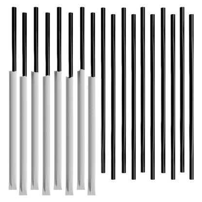 Paper Wrapped Tall Wide Tumbler Straws (10.00" x 0.28") (5,000, 20 bags of 250)