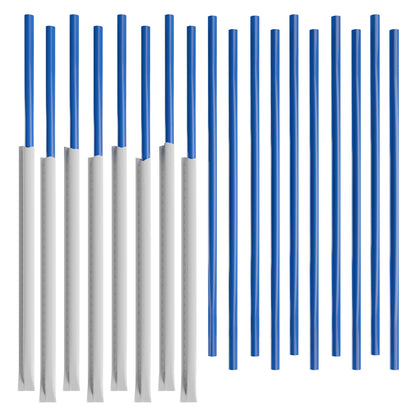 Paper Wrapped Tall Wide Tumbler Straws (10.00" x 0.28") (5,000, 20 bags of 250)