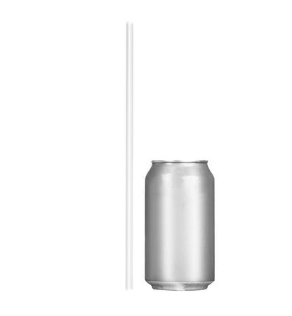 1 Case - 2,000 (8 x 250) Paper Wrapped To-Go Restaurant Straws - 10" x 0.28" - Color: Clear