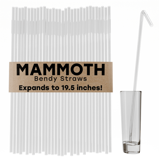 Large File Straw Flexible Straws | Bendable Drinking Straws in Bulk – Straw-Struck