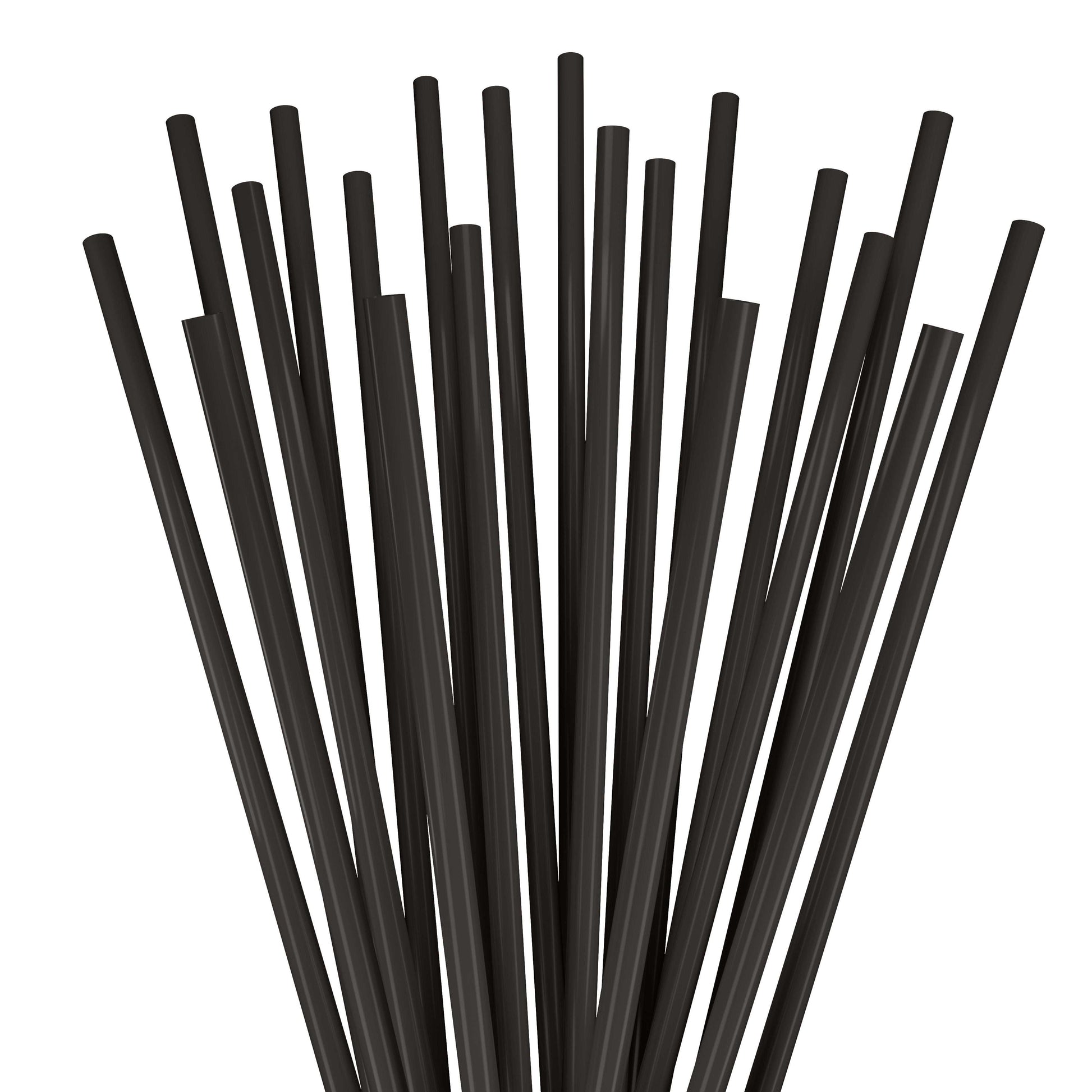 Unwrapped Stirrer Straws  black film wrapped stirrer straws 5 inch for beverage mixing and stirring