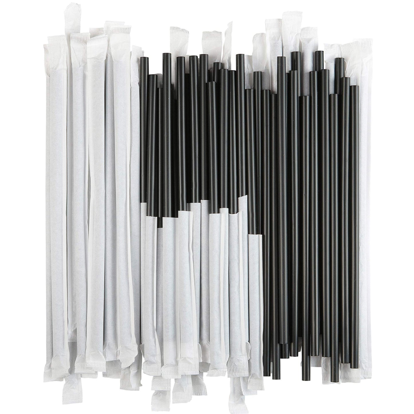 Wrapped Classic Jumbo - 7.75" x 0.21" inner diameter (9,000 Straws, 18 sets of 500)