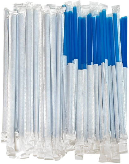 Wrapped Classic Jumbo - 7.75" x 0.21" inner diameter (9,000 Straws, 18 sets of 500)