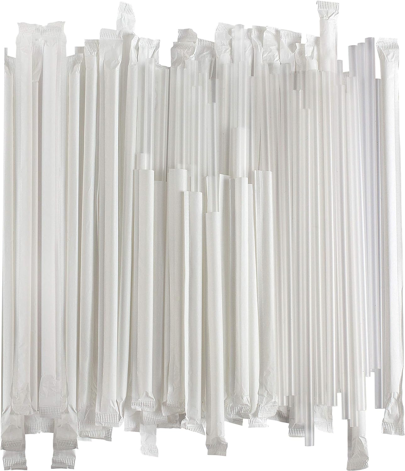 Wrapped Classic Jumbo - 7.75" x 0.21" inner diameter (9,000 Straws, 18 sets of 500)