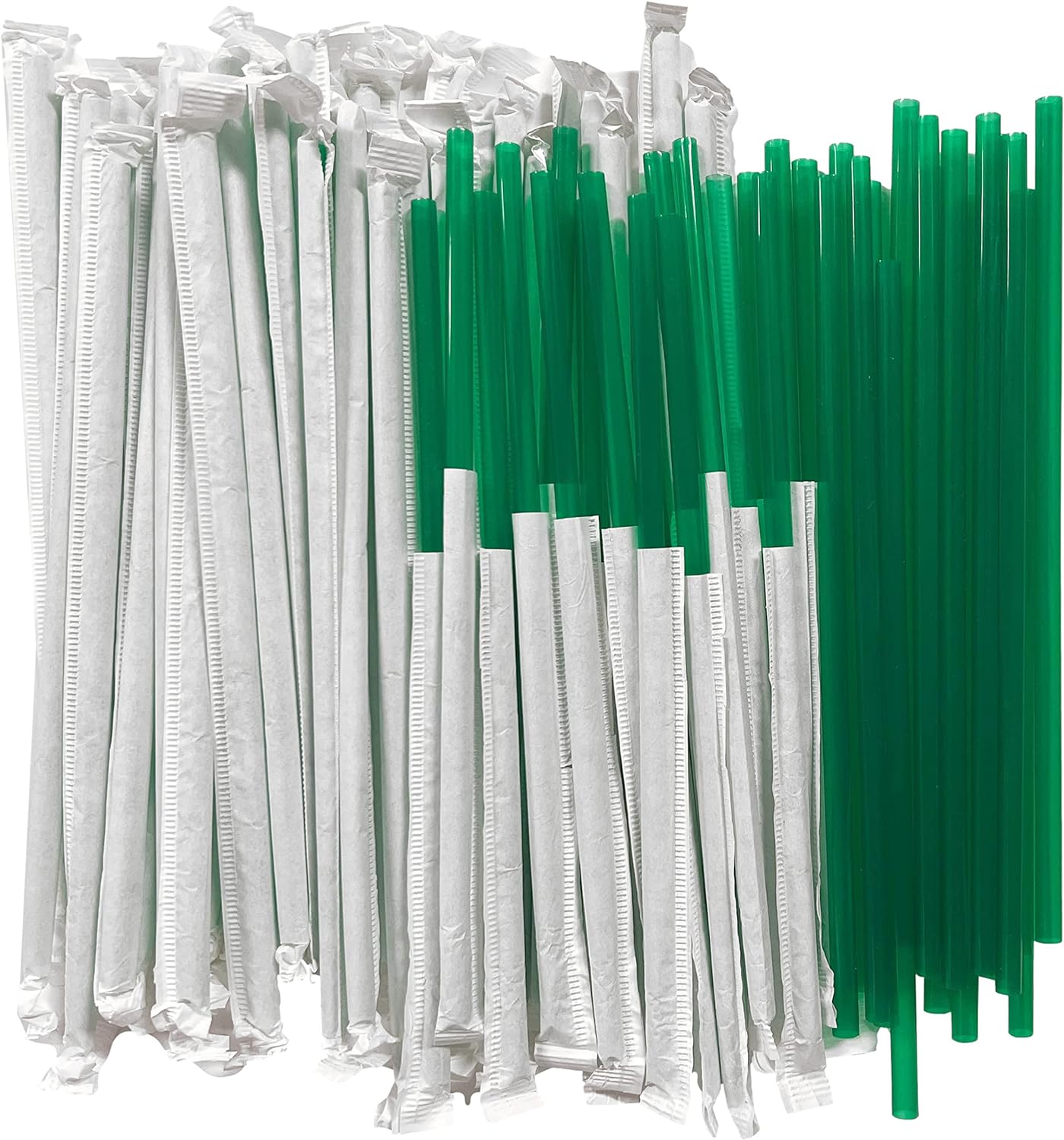 Wrapped Classic Jumbo - 7.75" x 0.21" inner diameter (9,000 Straws, 18 sets of 500)