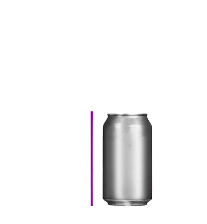 1 Case - 10,000 (10 x 1,000) Stirrer Straws - 5" x 0.15" - Color: Purple