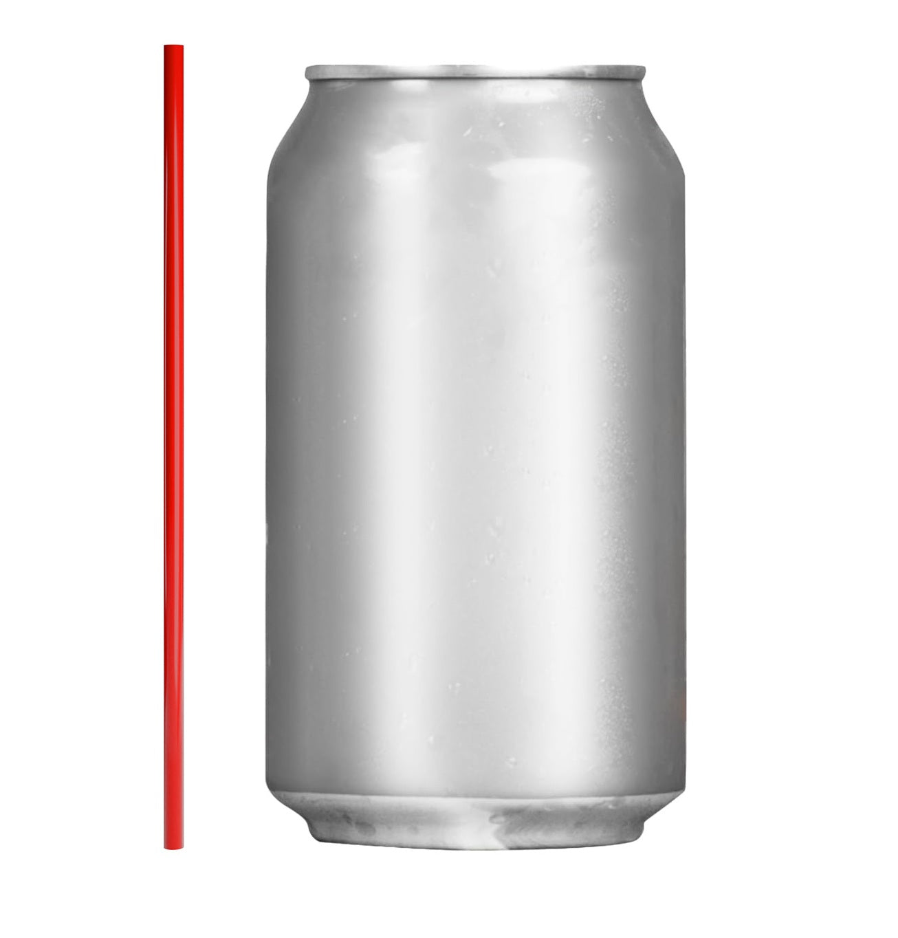 1 Case - 10,000 (10 x 1,000) Stirrer Straws - 5" x 0.15" - Color: Red